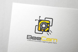 Bee Camera Logo: A Versatile Design for Drone Photography and Branding