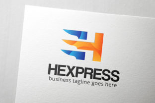 Hexpress Letter H Logo