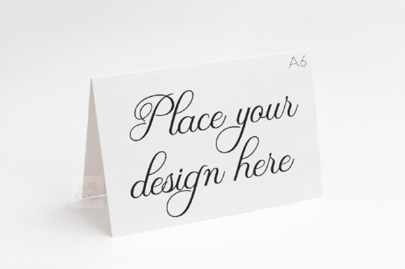 Horizontal A6 A5 Greeting Card Mockup: A Versatile Design Tool for Creators
