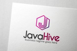 Java Hive Letter J Logo
