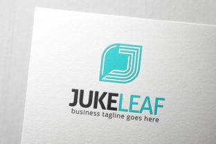 Juke Leaf Letter J Logo: A Versatile Branding Asset for Modern Design Workflows