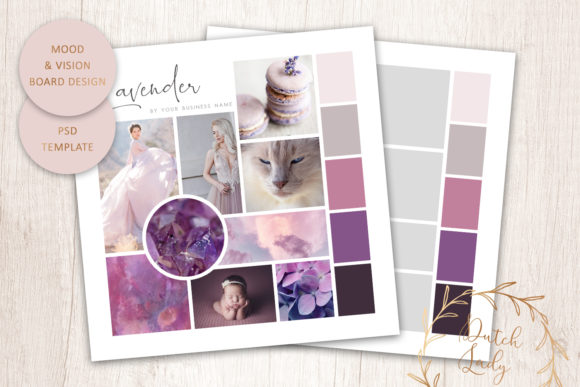 Mood Vision Board Template 9