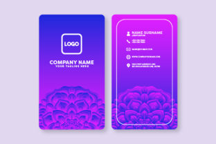 Purple Luxury Business Card