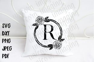 Rose Floral Monogram Frame: A Stylish Choice for Personalized Decor