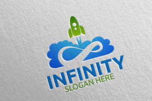 Strategic Use of Infinity Rocket Logo Design 43 for Branding and Identity