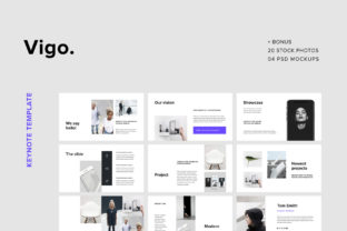 VIGO - Keynote Template Presentation Bonus